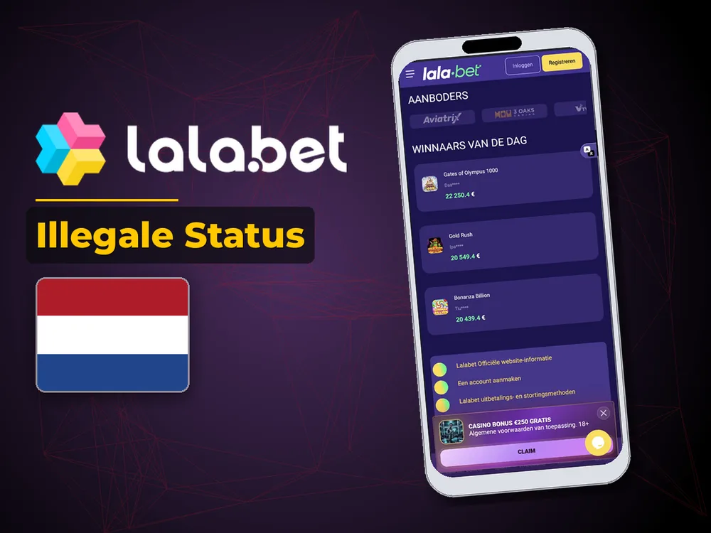 lalabet - Illegale Status
