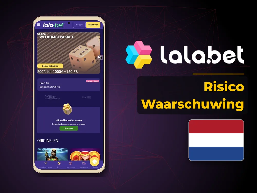 lalabet - Risico Waarschuwing