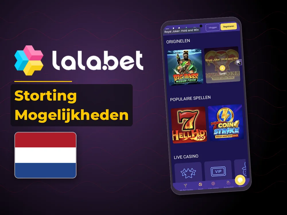 lalabet - Storting Mogelijkheden