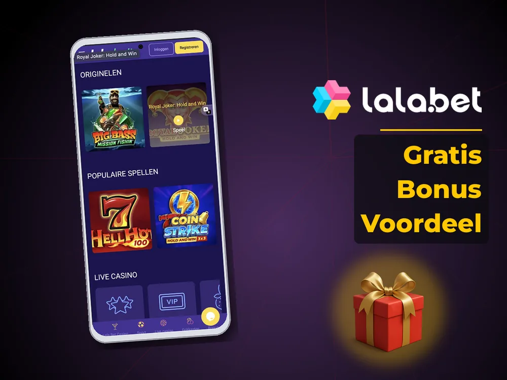 lalabet - Gratis Bonus Voordeel