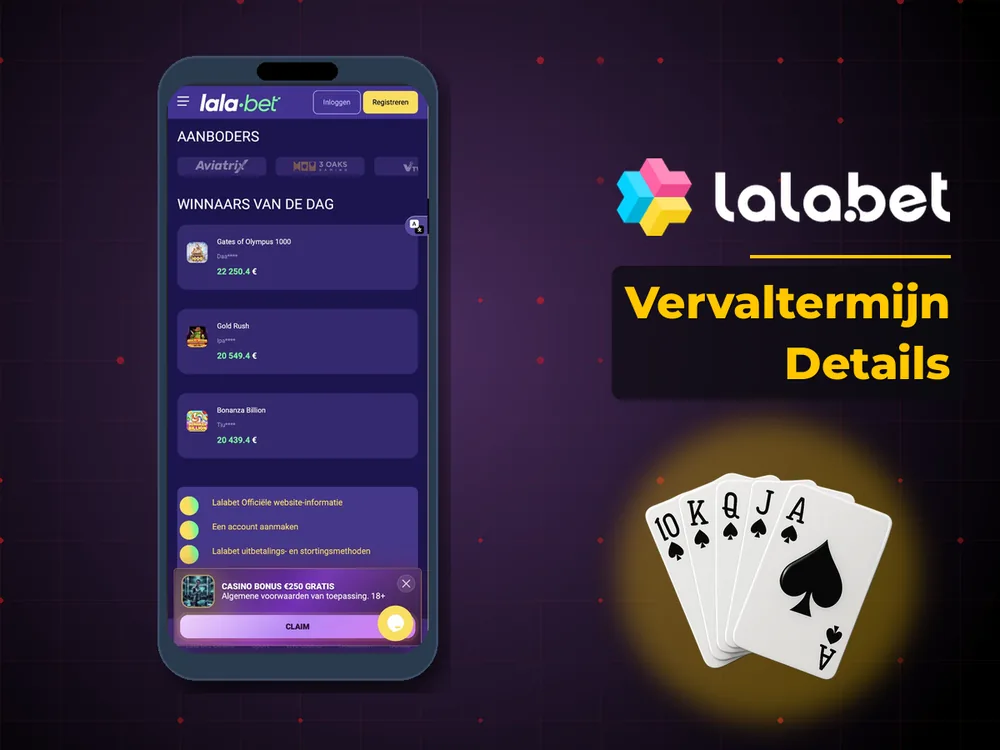 lalabet - Vervaltermijn Details