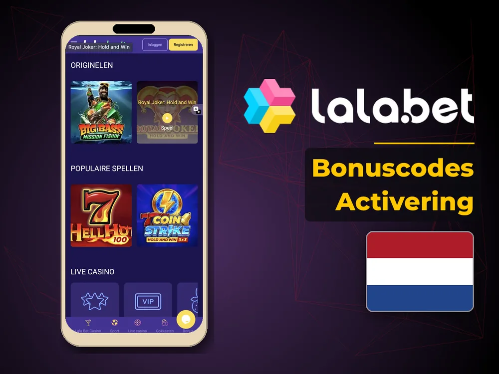 lalabet - Bonuscodes Activering