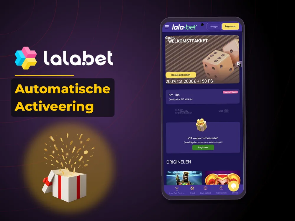 lalabet - Automatische Activeering