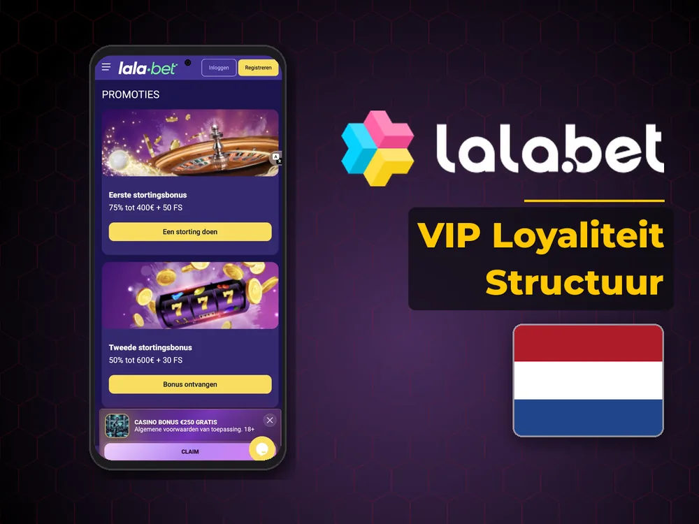 lalabet - VIP Loyaliteit Structuur