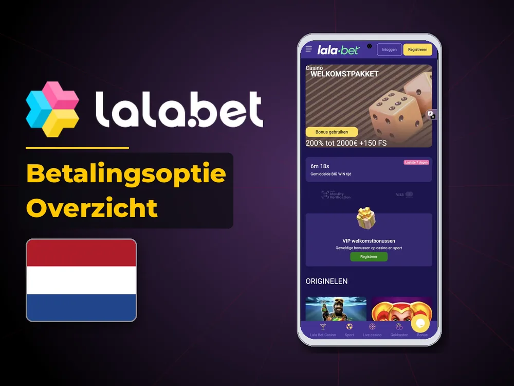 lalabet - Betalingsoptie Overzicht