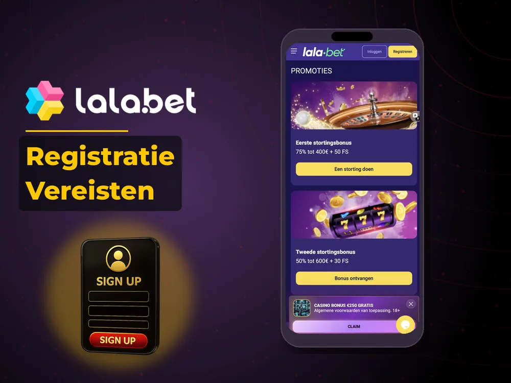 lalabet - Registratie Vereisten