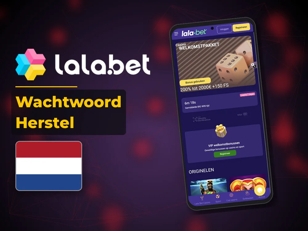 lalabet - Wachtwoord Herstel
