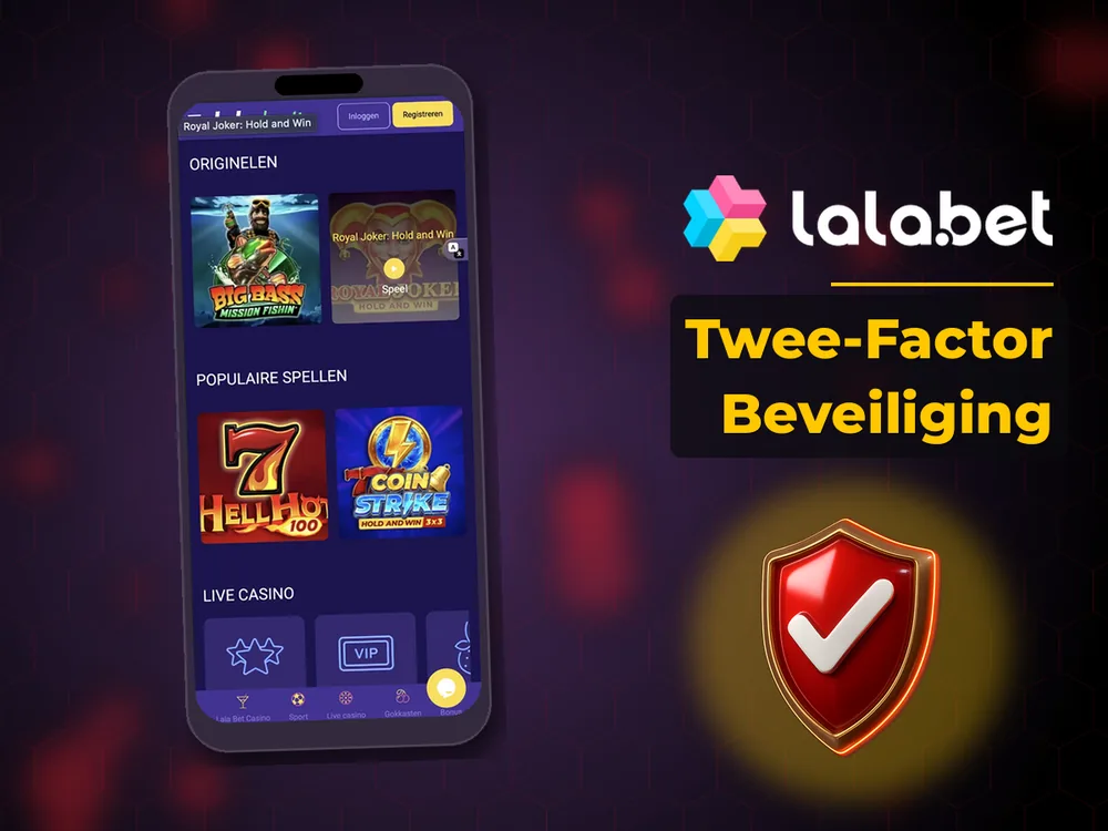 lalabet - Twee-Factor Beveiliging