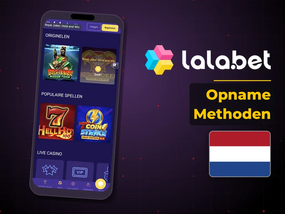 lalabet - Opname Methoden