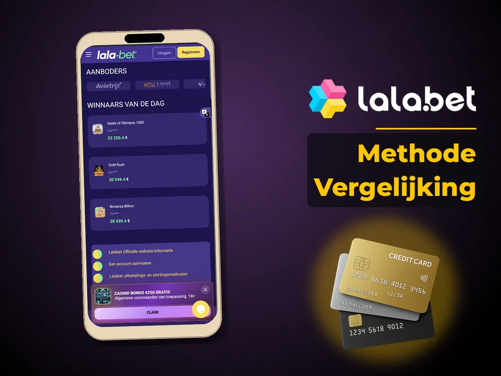 lalabet - Methode Vergelijking