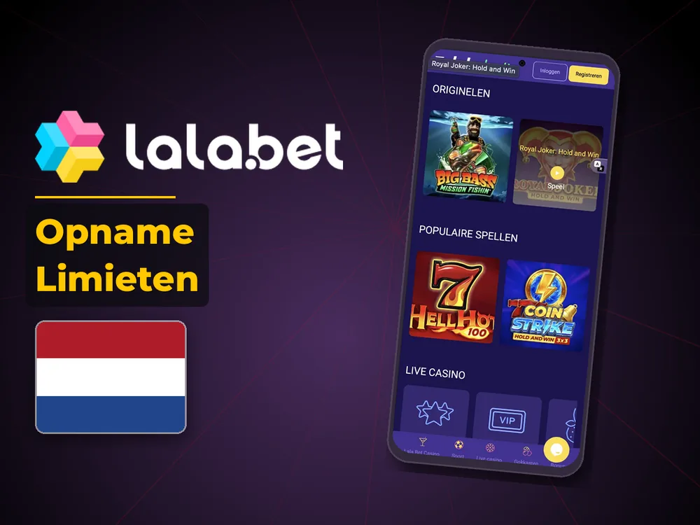 lalabet - Opname Limieten