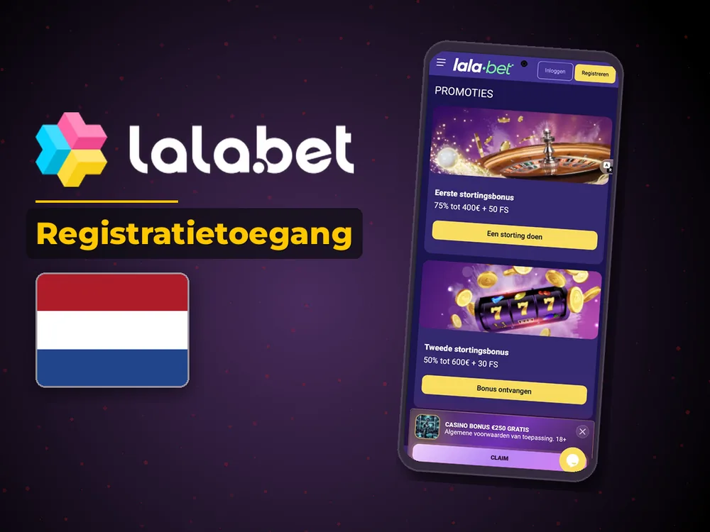 lalabet - Registratietoegang