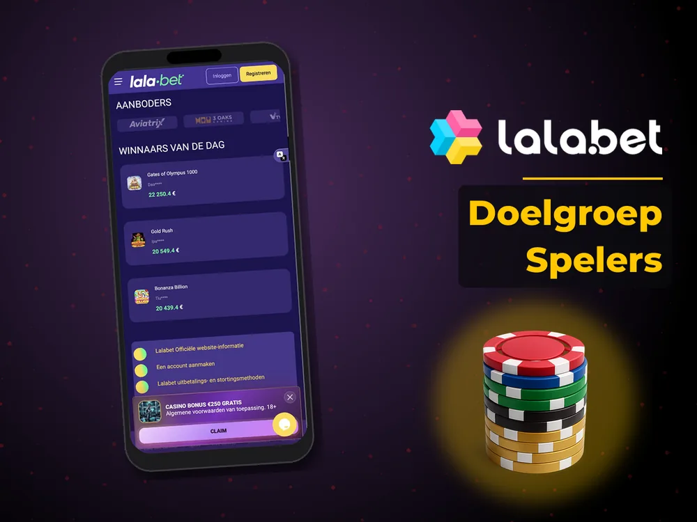 lalabet - Doelgroep Spelers