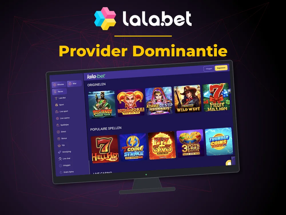 lalabet - Provider Dominantie