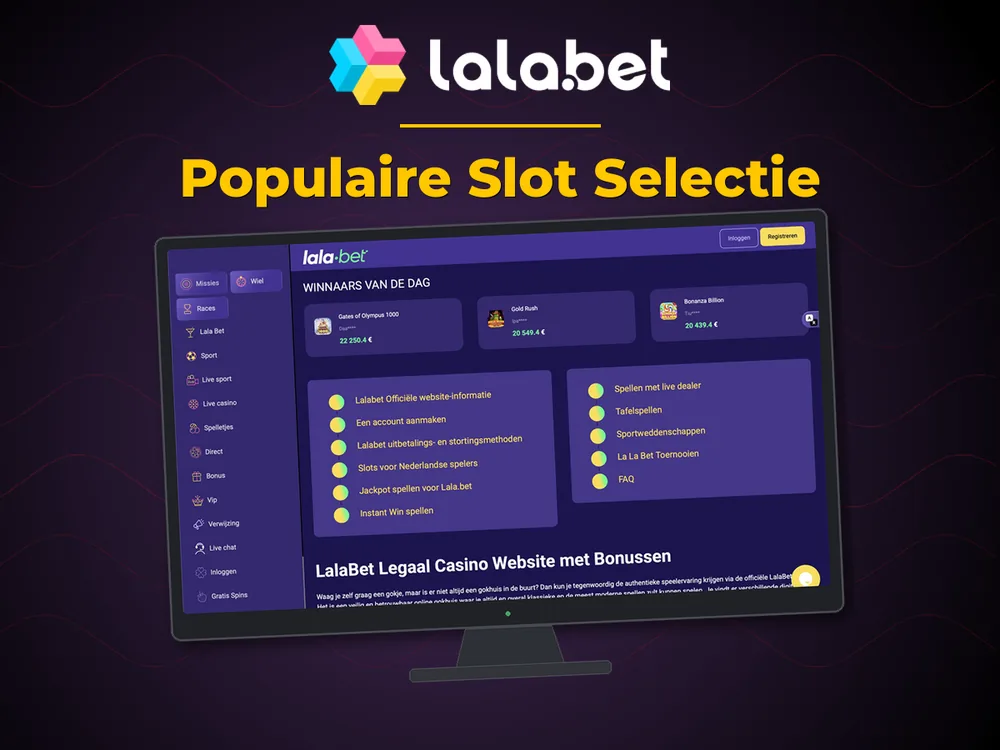 lalabet - Populaire Slot Selectie