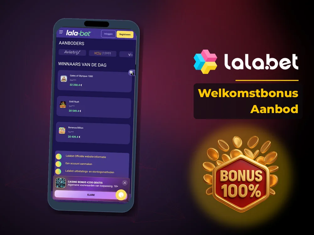 lalabet - Welkomstbonus Aanbod