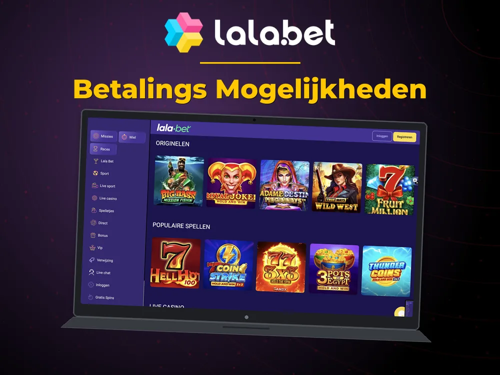 lalabet - Betalings Mogelijkheden